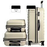 Lora PP (Polipropilen) Kırılmaz Valiz, Kabin Boy&Büyük Boy