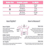 Lindo Dogs Touch H Tipi Köpek Göğüs Tasması Beden Beyaz/Mavi Small