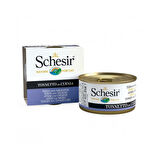 Schesir Ton Balıklı ve Orfoz Balıklı Jöleli Konserve Yetişkin Kedi Maması 85 Gr