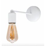 Rsylight Metal Dekoratif İç Mekan Duvar Beyaz Aplik 