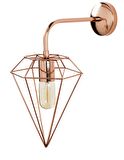 Rsylight Retro Rustik Metal Dekoratif İç Mekan Duvar Rose Aplik 