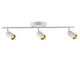 Rsylight Metal Modern 3 Lü Beyaz Led Spot Hareketli Avize Beyaz Ampullü