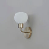 Rsylight Metal Modern Eskitme Kaplama Opal Camlı Dekoratif Rustik Duvar Aplik