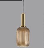 Rsylight Rustik Dekoratif Metal Modern Bal Opal Camlı Tekli  Avize çap:14