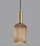 Rsylight Rustik Dekoratif Metal Modern Bal Opal Camlı Tekli  Avize çap:14