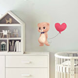 Kalpli Ayıcık ÇocukOdası Stikcer