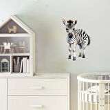 Sevimli Zebra Sticker