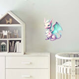 Sevimli Ejder Sticker 8