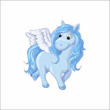 Sevimli Unicorn Sticker 1