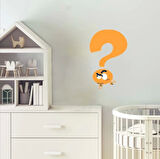 Soru İşareti Duvar Sticker'ı