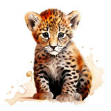 Leopar Gözleri Duvar Stickerı