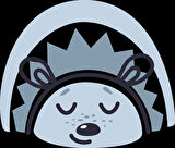 Gökkuşağı Altında Uyuyan Kirpi