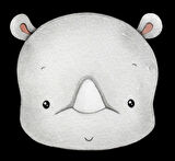 Gergedan Kafası Duvar Stickerı