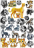 Aslan Sticker Set