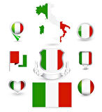 İtalya Sticker Set
