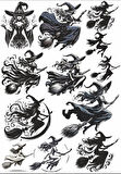 Cadı Sticker Set