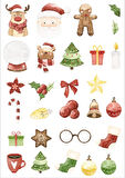Noel Temalı Sticker SEt