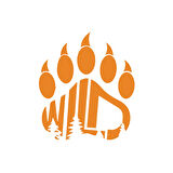 Wild Sticker 17x17 Cm Turuncu