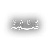 Sabr Arapça ve Türkçe Sticker 17x17 Cm Beyaz