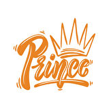 Prince Sticker 17x17 Cm Turuncu