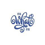What is This Sticker 17x17 Cm Mavi