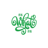 What is This Sticker 17x17 Cm Yeşil