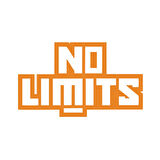 No Limit Sticker 17x17 Cm Turuncu