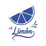 Limon Sticker 17x17 Cm Mavi