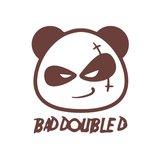 Kötü Panda Sticker 17x17 Cm Kahverengi