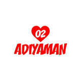 Kalpli 02 Adıyaman Araba Sticker 17x17 Cm Kırmızı