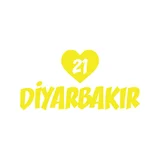 Kalpli 21 Diyarbakır Araba Sticker 17x17 Cm Sarı