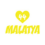 Kalpli 44 Malatya Araba Sticker 17x17 Cm Sarı