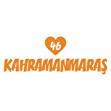 Kalpli 46 Kahramanmaraş Araba Sticker 17x17 Cm Turuncu