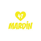 Kalpli 47 Mardin Araba Sticker 17x17 Cm Sarı