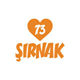 Kalpli 73 Şırnak Araba Sticker 17x17 Cm Turuncu