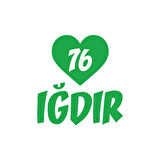 Kalpli 76 Iğdır Araba Sticker 17x17 Cm Yeşil