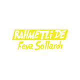Rahmetli de Fena Sollardı Araba Sticker 17x17 Cm Sarı