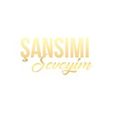 Şansımı Seveyim Araba Sticker 17x17 Cm Gold