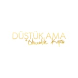 Düştük Ama Ölmedik Kıps Araba Sticker 17x17 Cm Gold