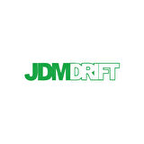 JDM Drift Araba Sticker 17x17 Cm Yeşil