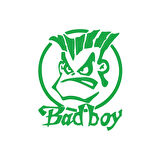 Bad Boy Araba Sticker 17x17 Cm Yeşil