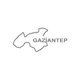 Gaziantep Harita Araba Sticker 17x17 Cm Gri