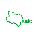 Manisa Harita Araba Sticker 17x17 Cm Yeşil