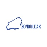 Zonguldak Harita Araba Sticker 17x17 Cm Mavi