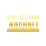 01 Adanalı Araba Sticker 17x17 Cm Gold