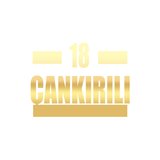 18 Çankırılı Araba Sticker 17x17 Cm Gold