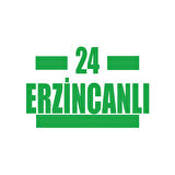24 Erzincanlı Araba Sticker 17x17 Cm Yeşil