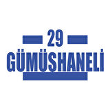 29 Gümüşhaneli Araba Sticker 17x17 Cm Mavi