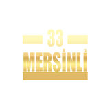 33 Mersinli Araba Sticker 17x17 Cm Gold