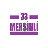 33 Mersinli Araba Sticker 17x17 Cm Mor